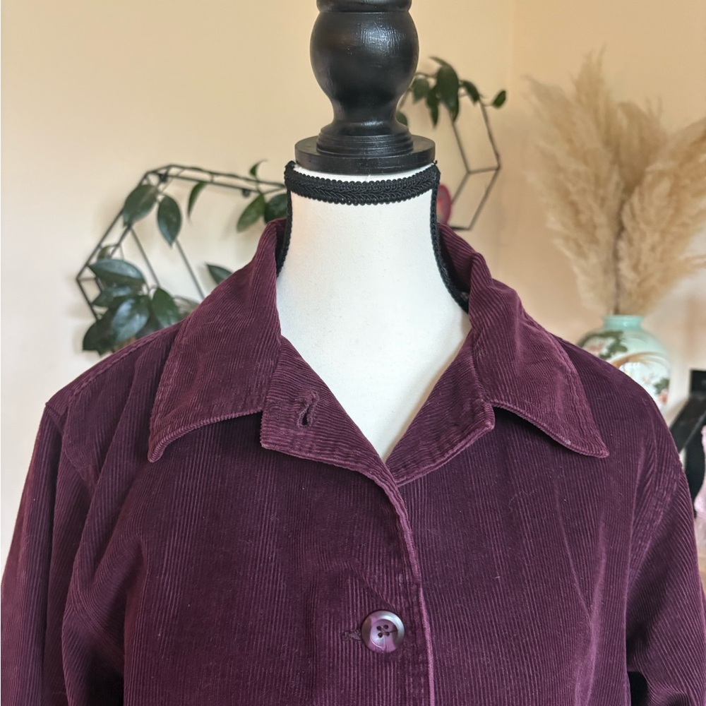 Vintage Northern Reflections Corduroy Barn Jacket- size small *oversized* - Picture 2 of 8